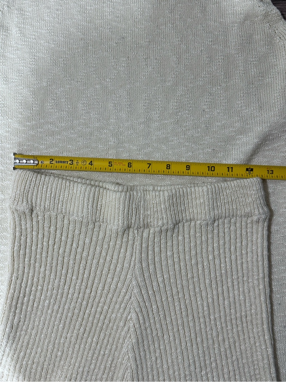 Amazon Cream Knit Set - Picture 4 of 7